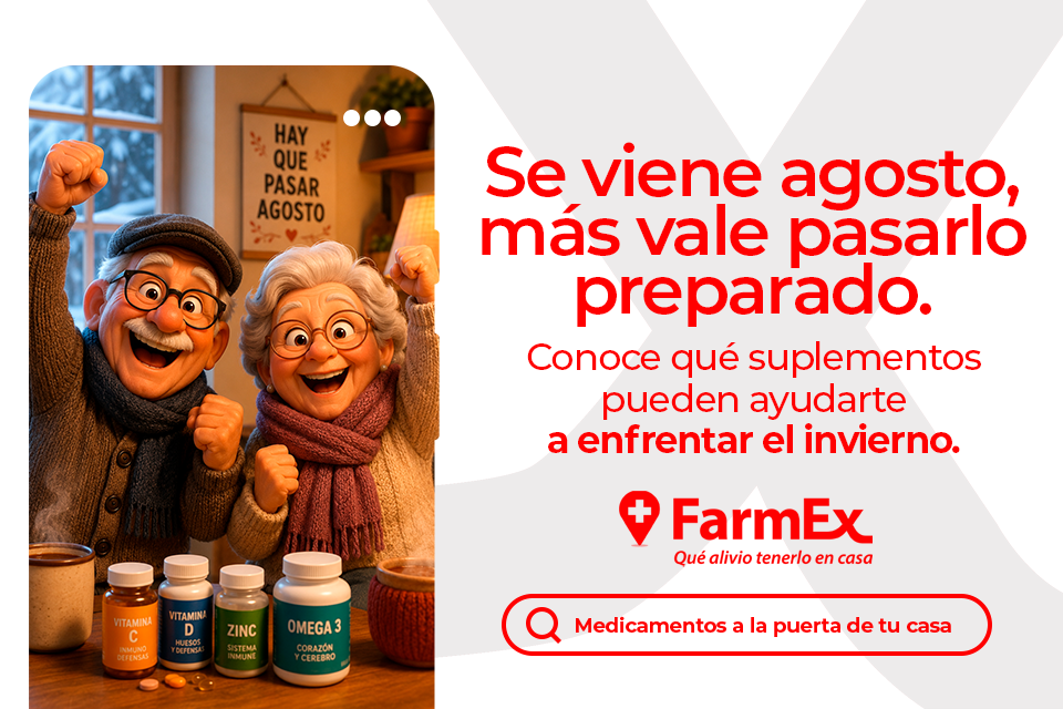 Se viene agosto: más vale pasarlo preparado. Conoce qué suplementos pueden ayudarte a enfrentar el invierno