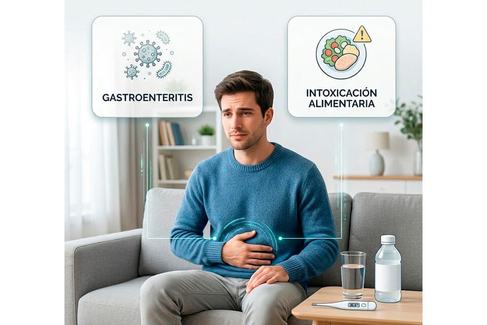 🤢 ¿Gastroenteritis o intoxicación? Descubre qué hacer cuando tu estómago falla.