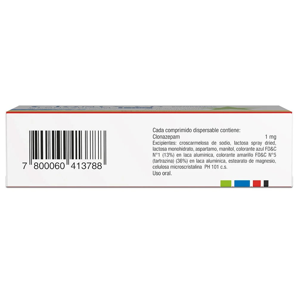 Clonex CD 1 Mg X 30 Comprimidos (Venta solo en sucursal)