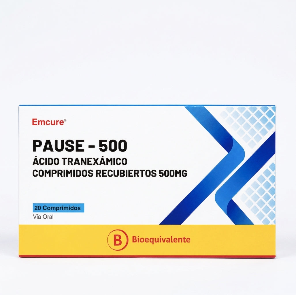 Pause 500 mg x 20 comprimidos recubiertos " Ley Cenabast"