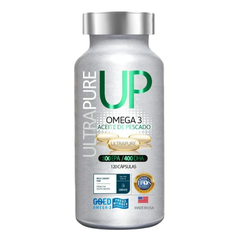 Omega 3 Ultra Pure 800 EPA / 400 DHA x 120 cápsulas