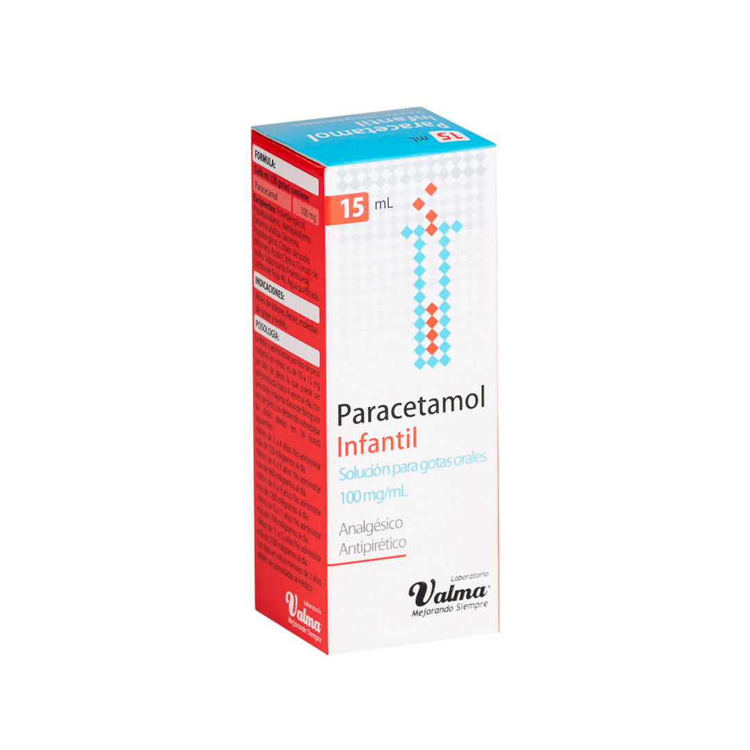 Paracetamol Infantil 100 mg / mL x 15 mL