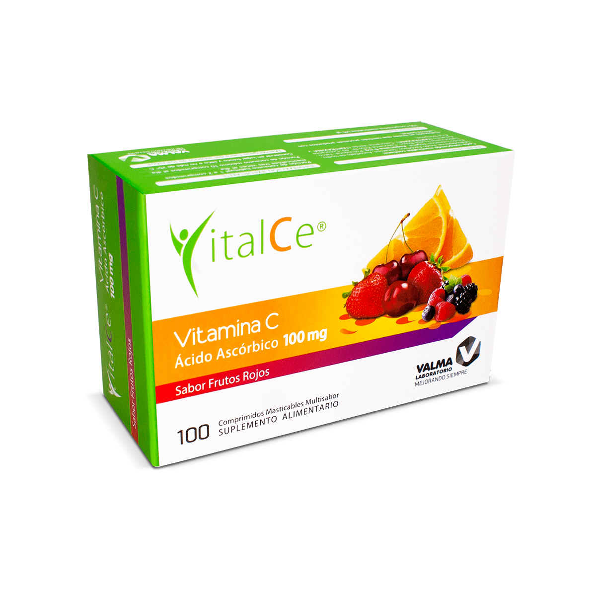 Vitamina C 100 mg x 100 comprimidos.