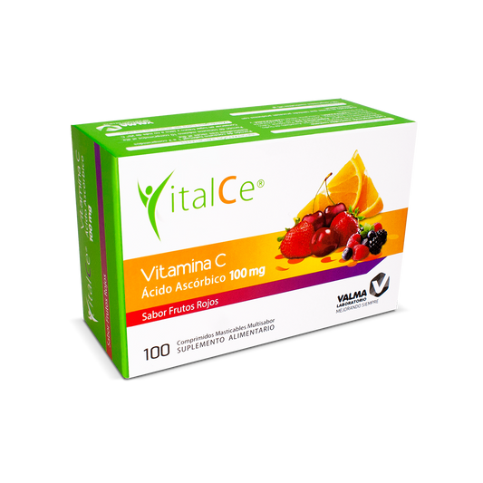 Vitamina C 100 mg x 100 comprimidos.