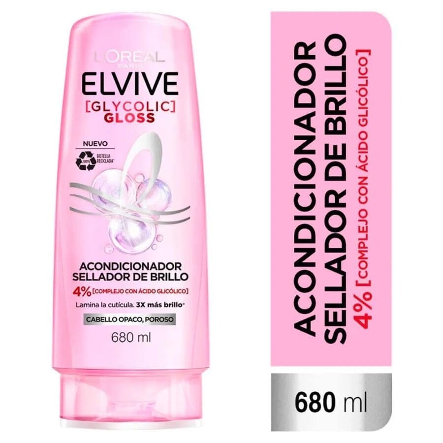 Acondicionador Elvive Glycolic Gloss 680 mL Farmex-MiaHealth-Persistente