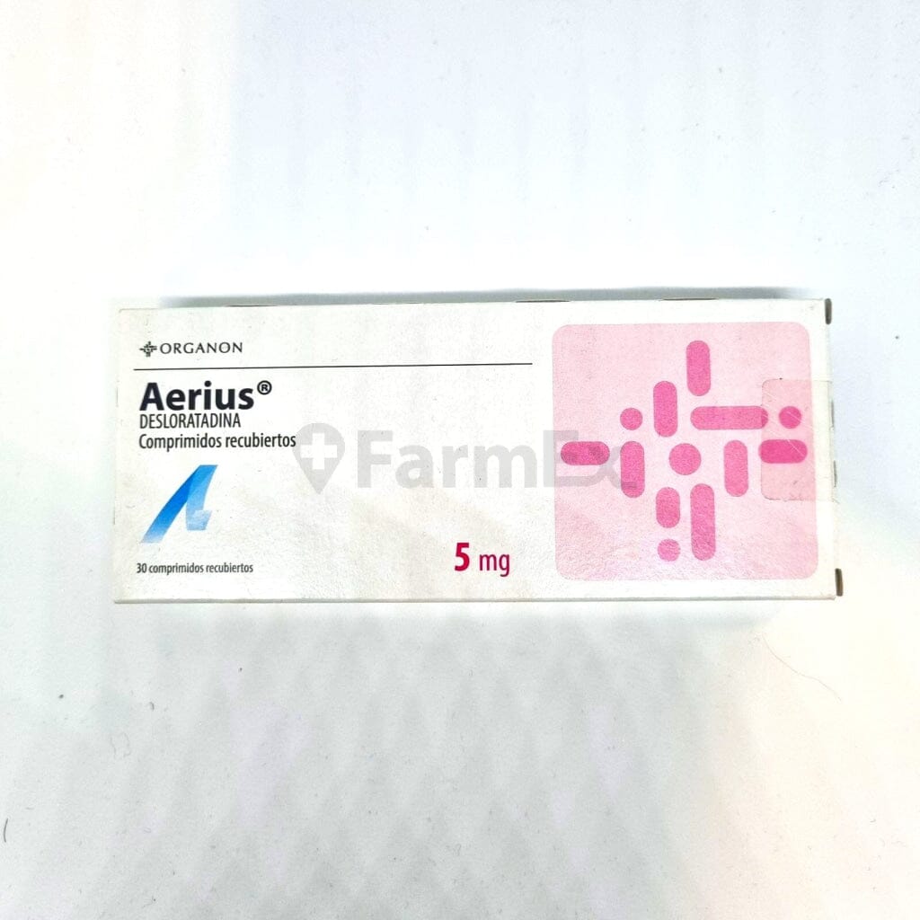 Aerius 5 mg x 30 comprimidos Farmex-Consorcio-Persistente