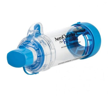 Aerochamber Plus con boquilla Adulto color Azul x 1 unidad ABBOTT-RECALCINE