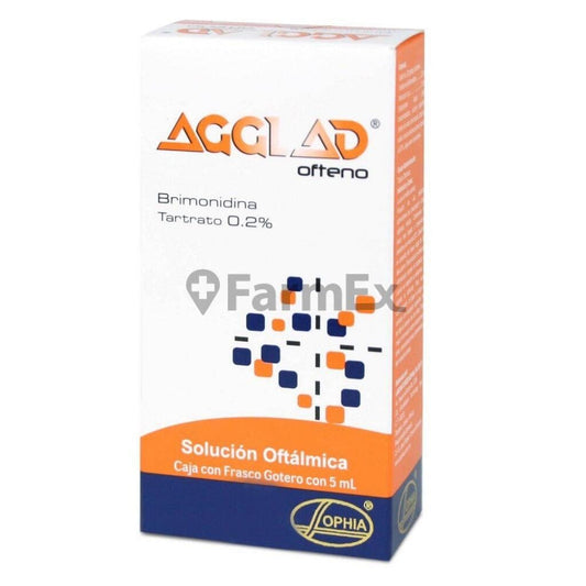 Agglad solución oftálmica 0,2 % x 5 mL Farmex-MiaHealth-Persistente