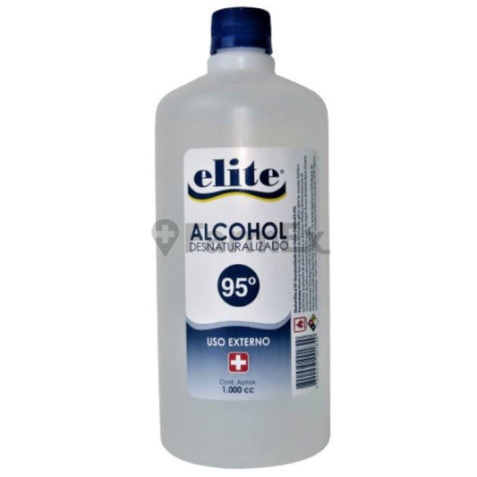 Alcohol Desnaturalizado 95° x 1 L Farmex-VidaTres-Persistente