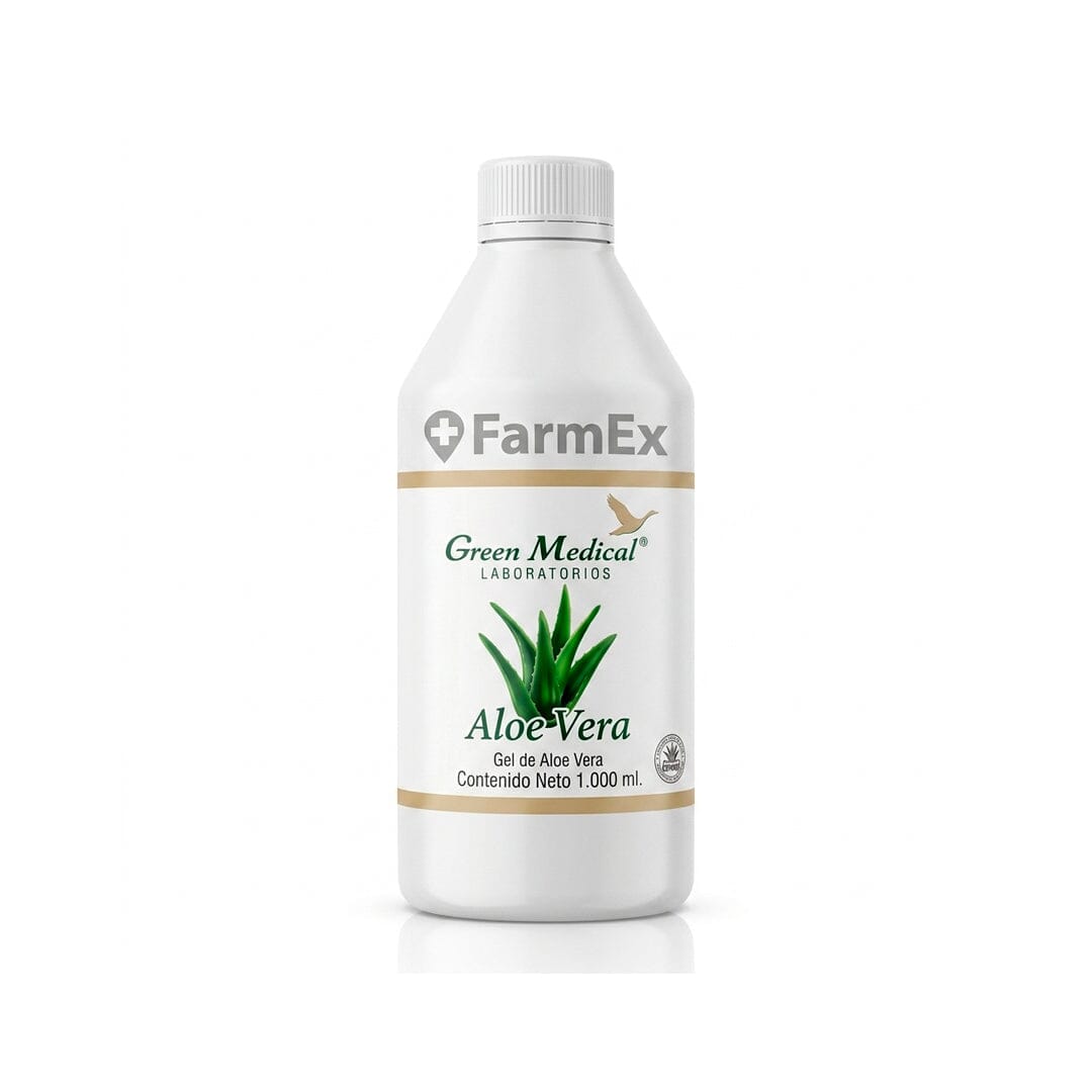Aloe Vera Gel x 1 L Green medical