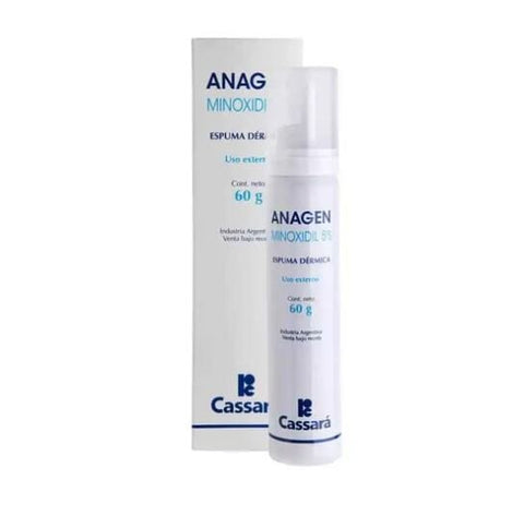 Anagen Espuma Dermica 5% x 60 Gr