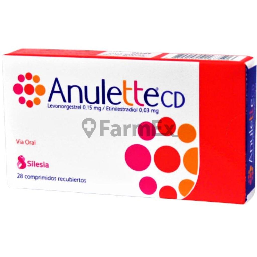 Anulette CD x 28 comprimidos.