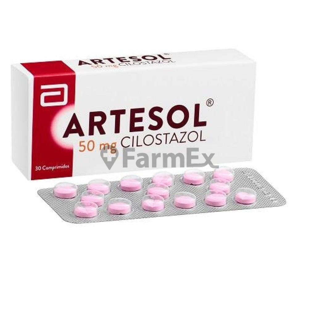 Artesol 50 mg x 30 comprimidos Farmex-Pluxee-Persistente