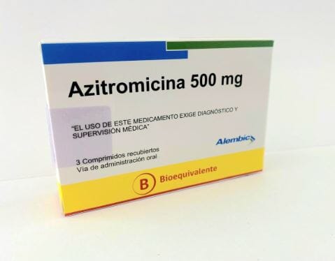 Azitromicina 500 mg x 3 comprimidos