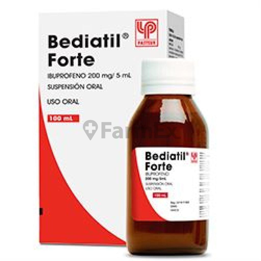 Bediatil Forte Suspensión 200 mg / 5 mL x 100 mL.