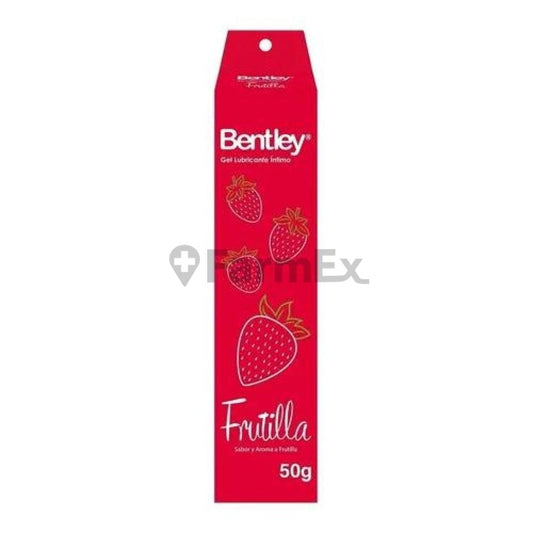 Bentley Gel lubricante Frutilla 50 g Farmex-VidaTres-Persistente
