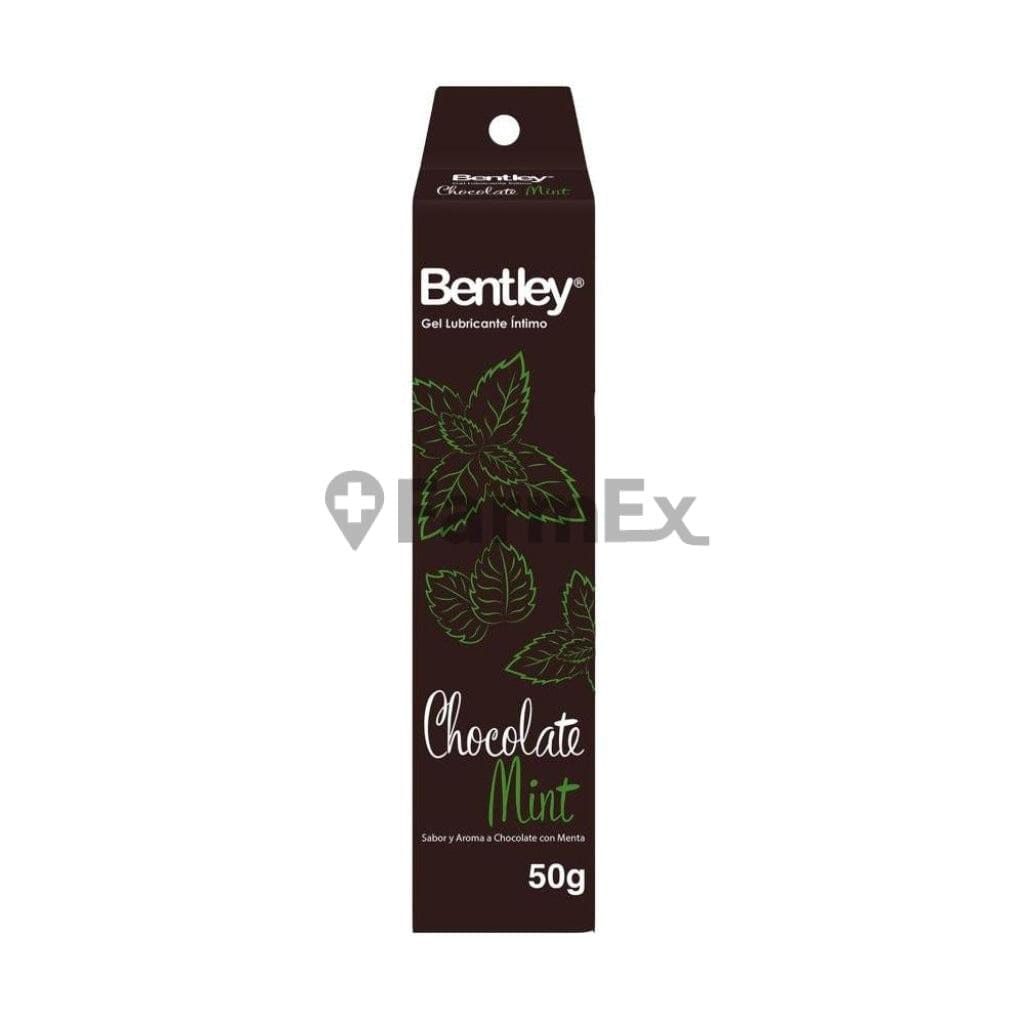 Bentley Gel lubricante intimo Chocolate menta x 50 g Farmex-Fonasa-Persistente
