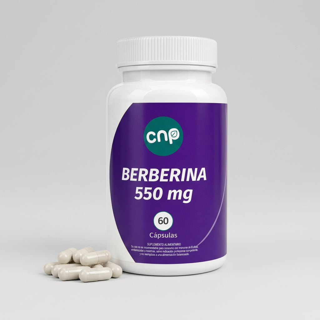 Berberina 550 mg x 60 Cápsulas