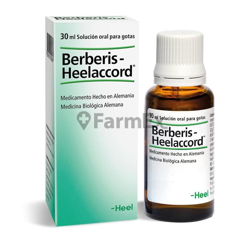 Berberis-Heelaccord Gotas x 30 mL Farmex-BanMedica-Persistente