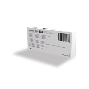 Betaloc Zok 50 mg x 30 comprimidos Farmex-Pluxee-Persistente