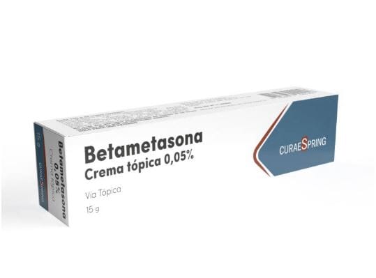 Betametasona Crema 0.05% x 15 g Curae Spring