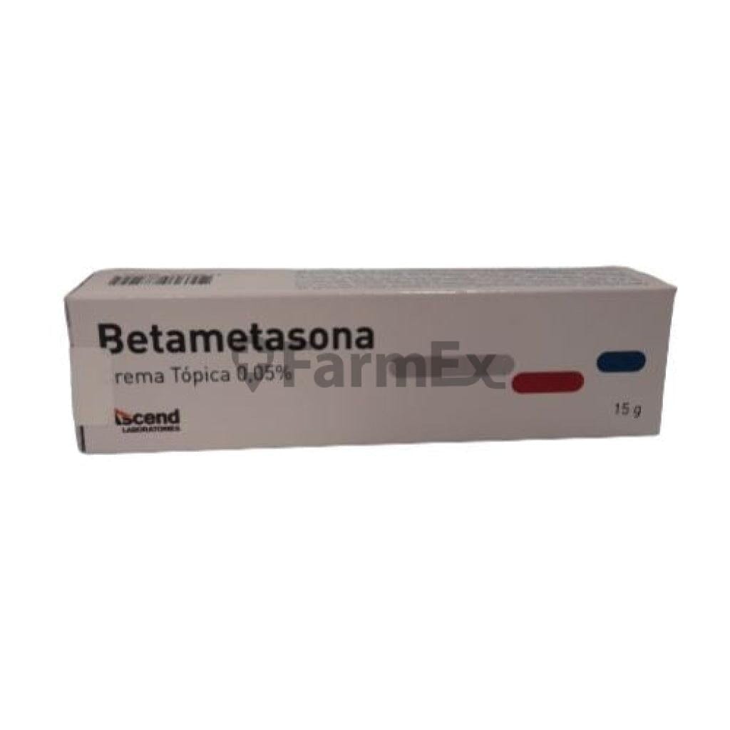 Betametasona Crema 0.05% x 15 g Farmex-Fonasa-Persistente
