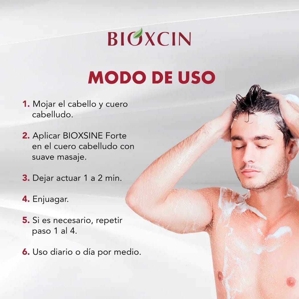 Bioxsine Forte Shampoo 300 mL dispolab