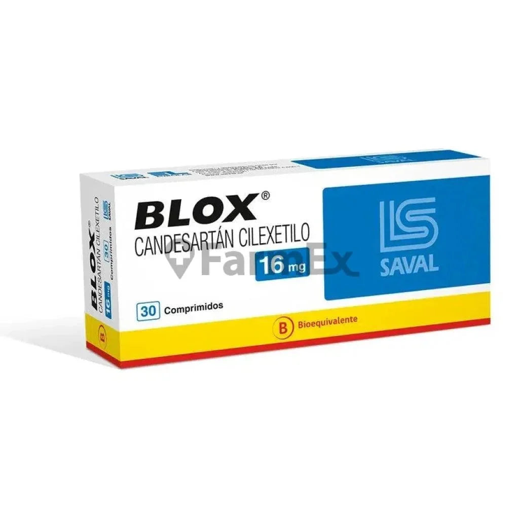 Blox 16 mg x 30 comprimidos.