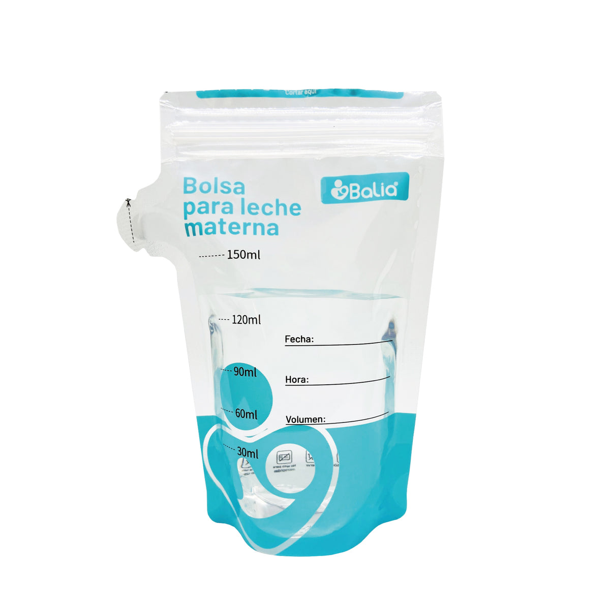 Bolsa para leche materna 25un