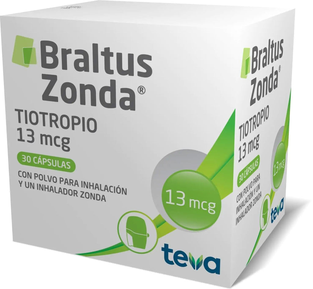 Braltus Zonda 132 mcg x 30 Cápsulas