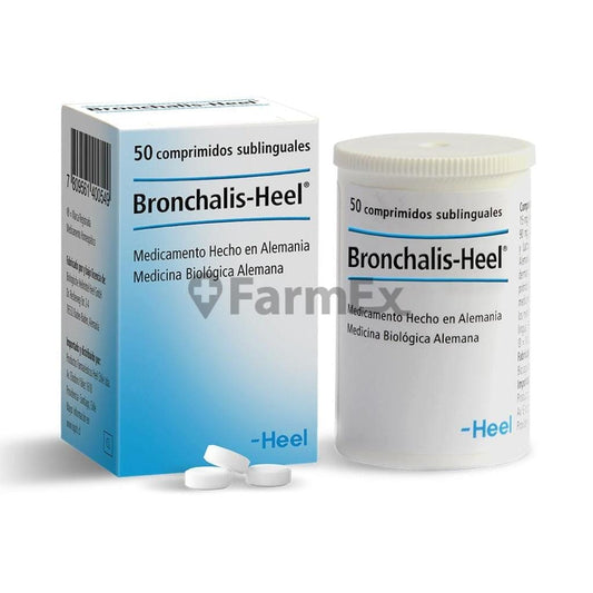 Bronchalis-Heel x 50 comprimidos Farmex-BanMedica-Persistente