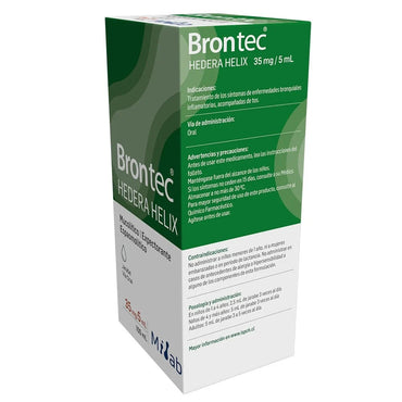 Brontec Jarabe 35 mg / 5 mL x 100 mL Farmex-Fonasa-Persistente