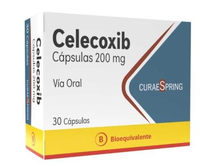 Celecoxib 200 mg x 30 capsulas CuraeSpring