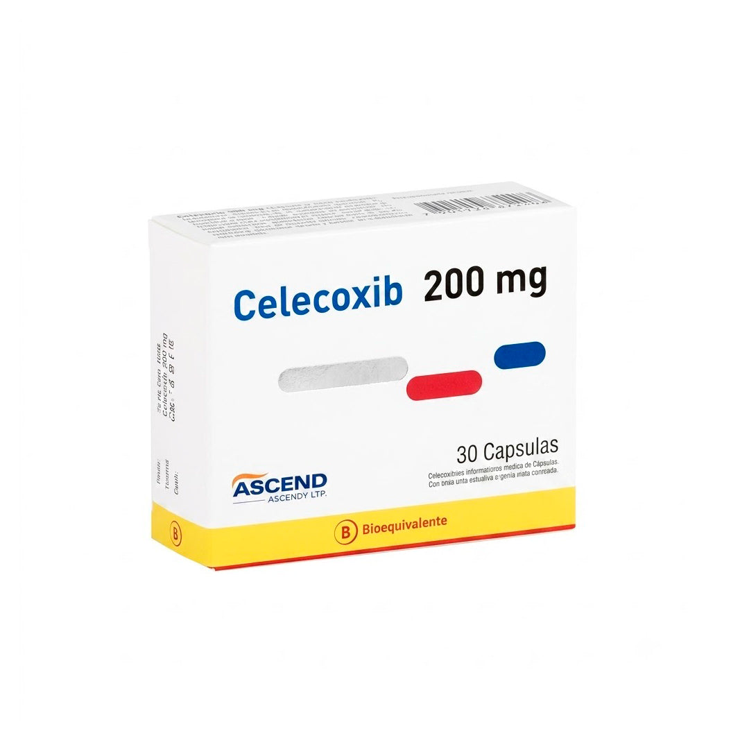 Celecoxib 200 mg x 30 cápsulas (Cenabast).