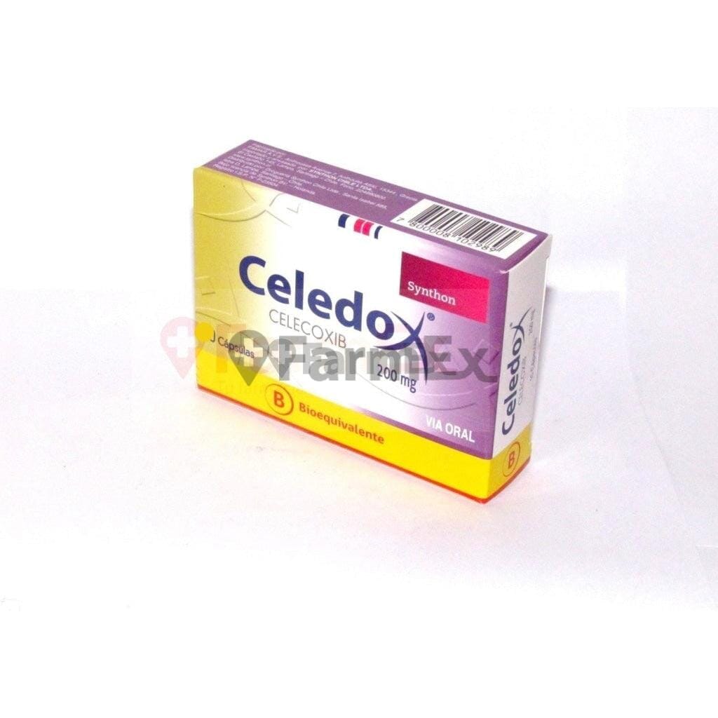 Celedox 200 mg x 30 cápsulas. Farmex-Fonasa