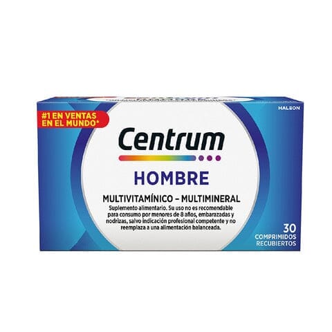 Centrum Hombre x 30 comprimidos Farmex-Pluxee-Persistente
