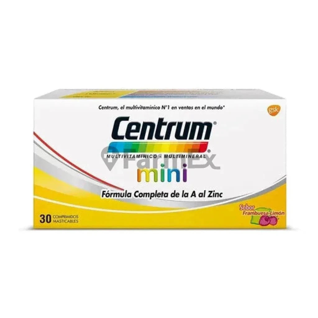 Centrum Mini x 30 comprimidos Farmex-Fonasa-Persistente