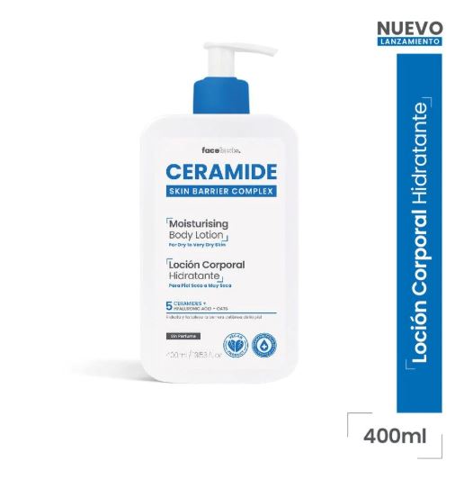 CERAMIDE Loción Corporal Hidratante x 400 mL Facefacts