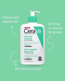 Cerave Gel Limpiador Espumoso x 473 mL