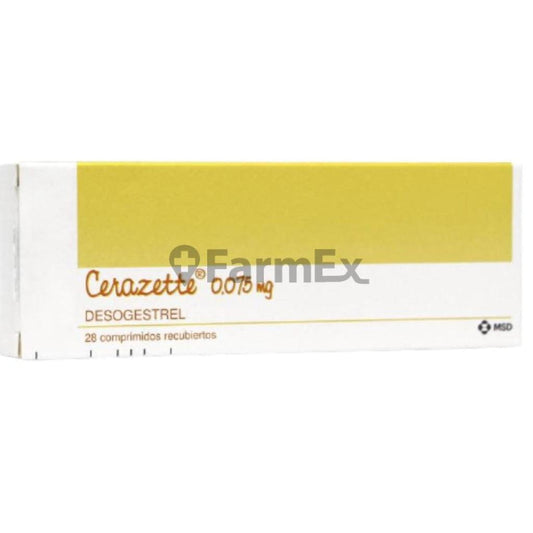 Cerazette x 28 comprimidos Farmex-VidaTres-Persistente