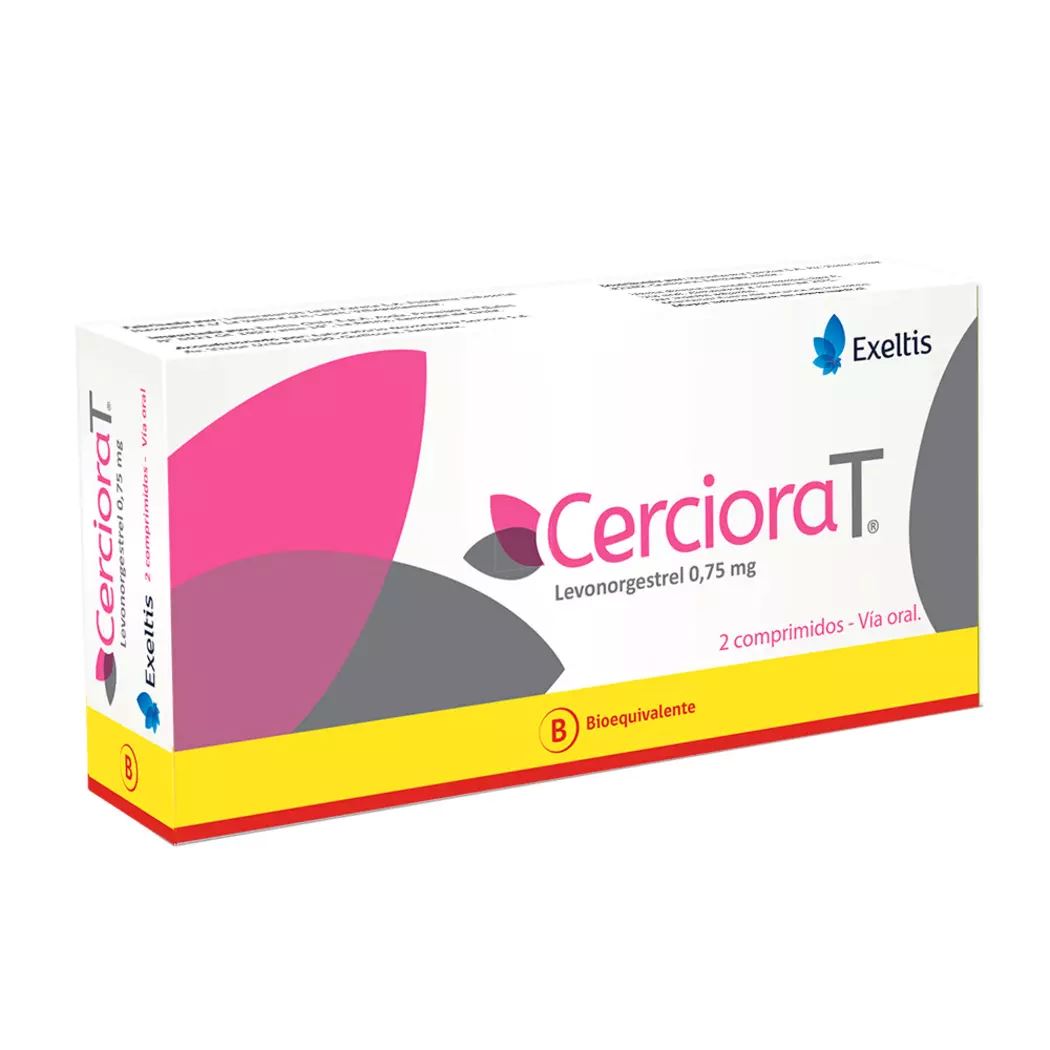 Cerciora T 0,75 mg x 2 comprimidos Exeltis