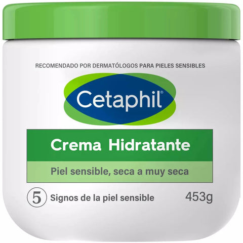 Cetaphil Crema Hidratante "Piel Normal, Seca y/o Sensible" x 453 g