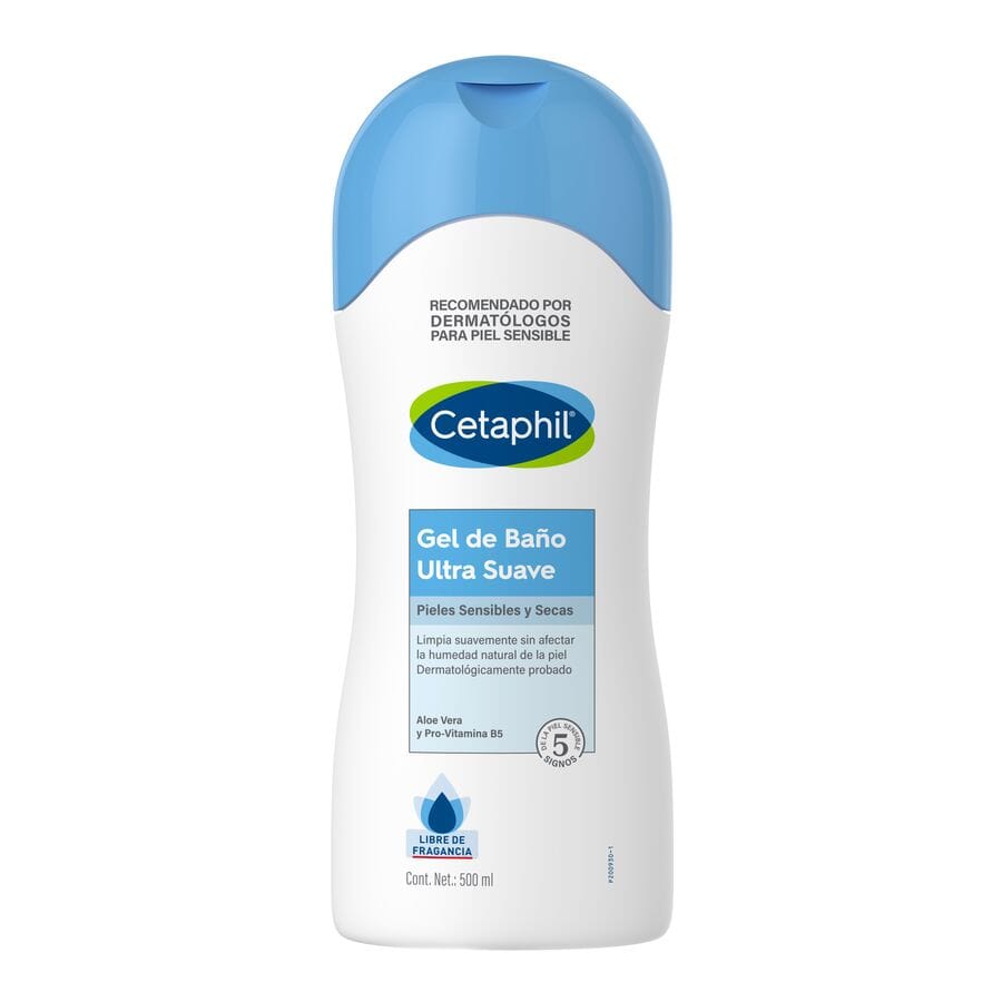 Cetaphil Gel de Baño Ultra Suave x 500 mL Farmex-Pluxee-Persistente