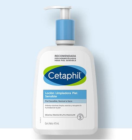 Cetaphil Locion Limpiadora 473 ml c/Bomba