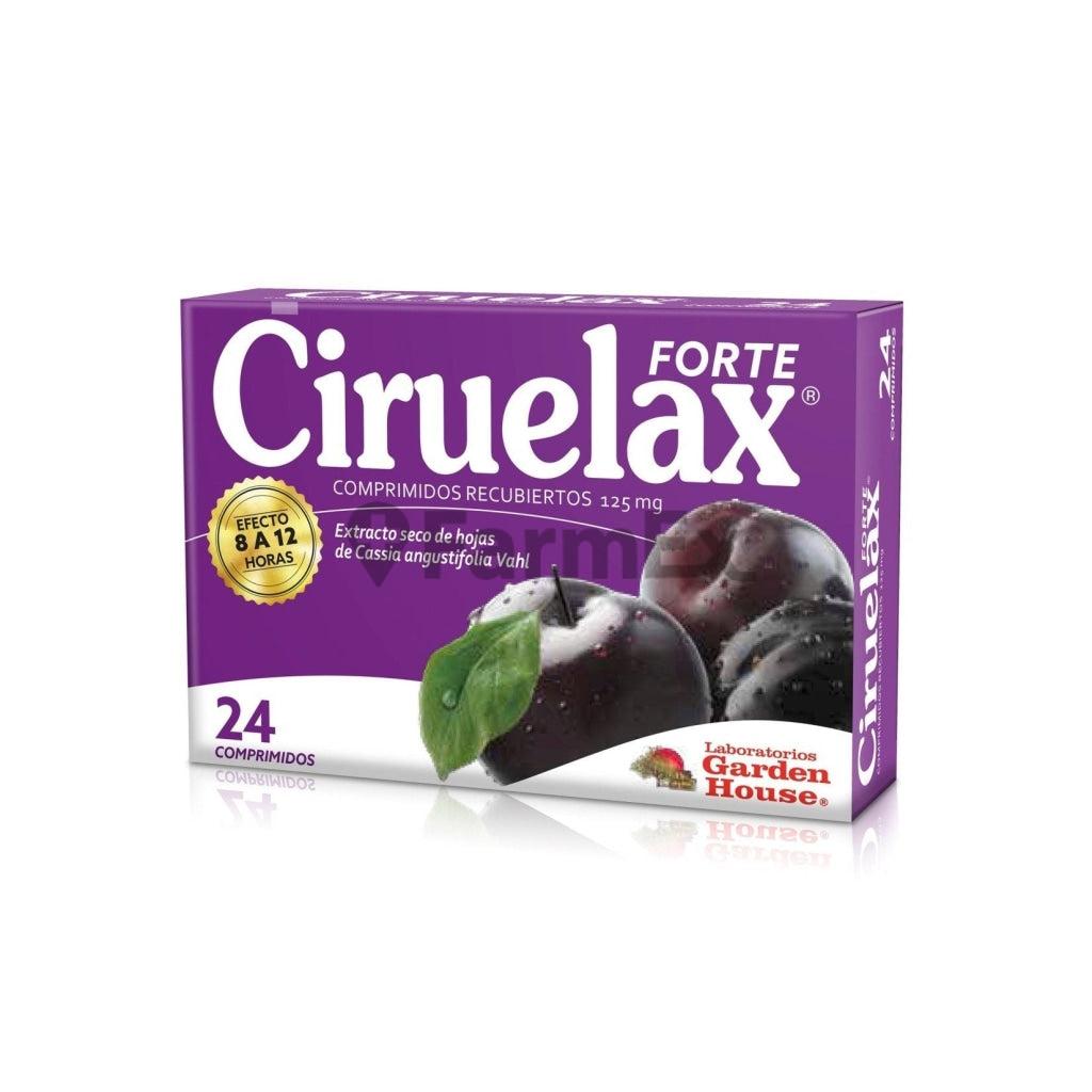 Ciruelax Forte 125 mg x 24 comprimidos.