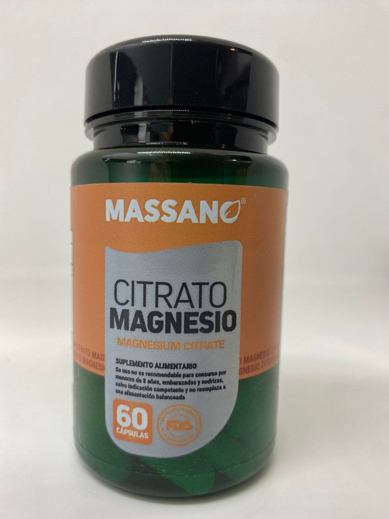 Citrato magnesio x 60 capsulas Massano
