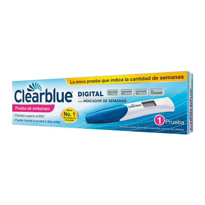 Clearblue Digital Test de Embarazo con Indicador de Semanas