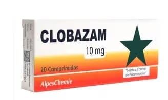 Clobazam 10mg X 20 comprimidos recubiertos (Venta solo en sucursal) MSN
