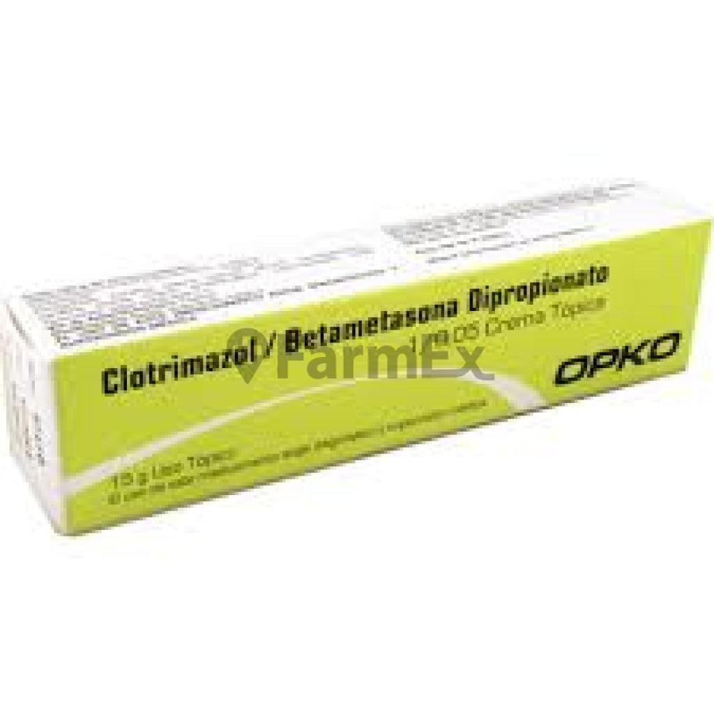 Clotrimazol + Betametasona 1 / 0,05 % x 15 g (opko) Farmex-Pluxee-Persistente