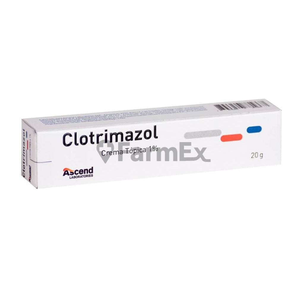 Clotrimazol Crema Topica 1 % x 20 g Farmex-VidaTres-Persistente